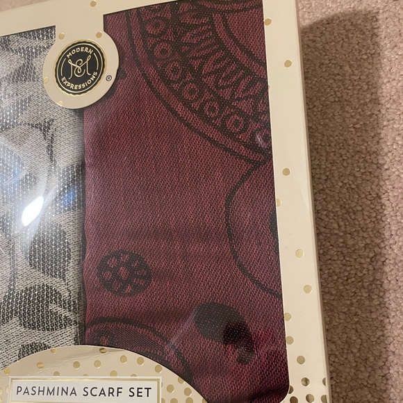 Pashmina Scarf Set - Picture 2 of 4